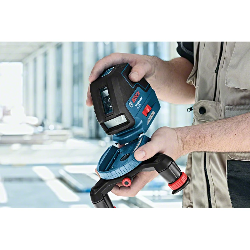 Линеен лазерен нивелир BOSCH GLL 3-50 Professional, до 10-50м, L-Boxx
